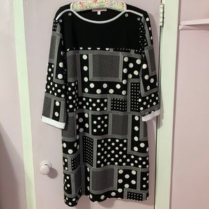 3/25$ Print dress tunique